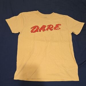 DARE Yellow Short Sleeve Tee